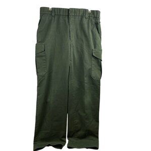 Horace Small Tactical Cargo Pants 35 Green 65% Polyester 35% Cotton